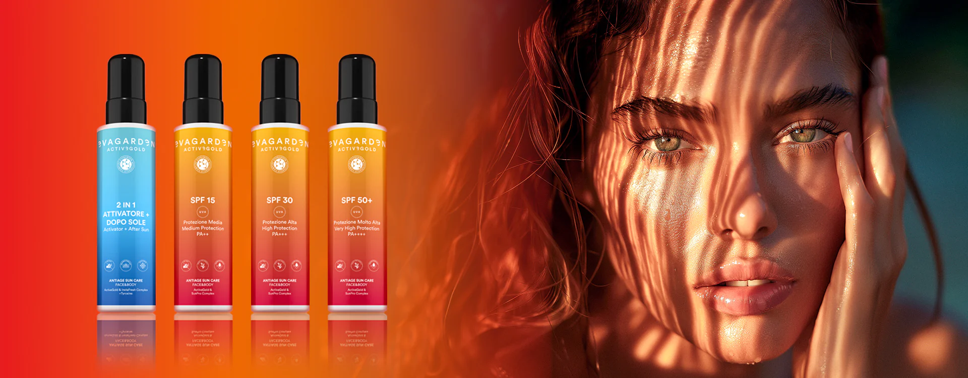 solcreme solbeskyttelse fra Evagarden