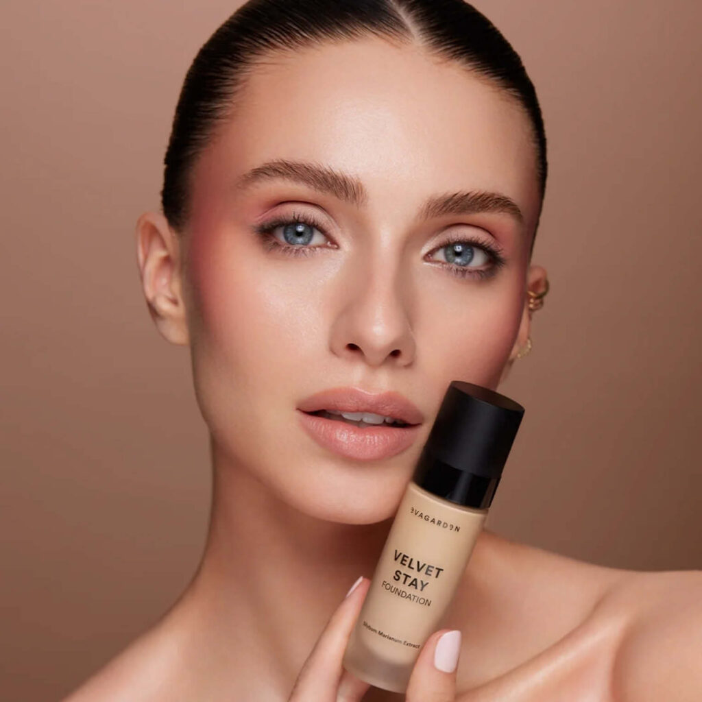 foundation velvet stay evagarden makeup